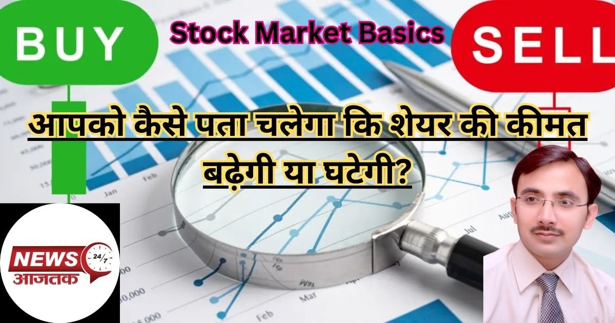 आपको कैसे पता चलेगा कि शेयर की कीमत बढ़ेगी या घटेगी? How can we know the price of share will rise or fall?